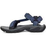 Reduzierte Marineblaue Teva Terra FI Outdoor-Sandalen mit Klettverschluss aus Mesh leicht für Herren Größe 43 