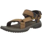 Braune Teva Terra FI Lite Outdoor-Sandalen mit Riemchen aus Neopren für Herren Größe 49,5 für den für den Sommer 