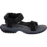 Schwarze Outdoor-Sandalen mit Riemchen für Herren Größe 48,5 für den für den Sommer 