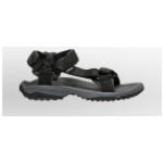Schwarze Teva Terra FI Lite Outdoor-Sandalen mit Riemchen wasserfest für Herren Größe 44,5 für den für den Sommer 