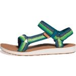 Grüne Teva Original Outdoor-Sandalen für Damen für den für den Sommer 