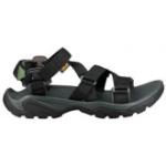 Schwarze Teva Terra FI Outdoor-Sandalen mit Riemchen für Herren Größe 47 für den für den Sommer 