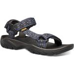 Reduzierte Blaue Outdoor-Sandalen mit Klettverschluss leicht für Herren Größe 42 für den für den Sommer 