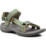 Grüne Teva Terra FI Lite Outdoor-Sandalen aus Neopren rutschfest für Damen für den für den Sommer 