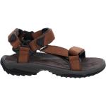Braune Teva Terra FI Lite Outdoor-Sandalen aus Leder rutschfest für Herren Größe 40,5 für den für den Sommer 