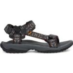 Graue Teva Outdoor-Sandalen mit Klettverschluss für Herren Größe 43 für den für den Sommer 
