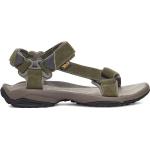 Olivgrüne Teva Terra FI Lite Outdoor-Sandalen aus Leder für Herren Größe 42 für den für den Sommer 