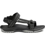 Schwarze Teva Terra FI Lite Outdoor-Sandalen leicht für Damen für den für den Sommer 