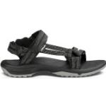 Reduzierte Schwarze Teva Terra FI Lite Outdoor-Sandalen mit Riemchen leicht für Damen Größe 43 für den für den Sommer 