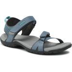 Blaue Outdoor-Sandalen mit Riemchen für Damen Größe 36,5 für den für den Sommer 