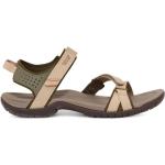 Olivgrüne Outdoor-Sandalen mit Riemchen für Damen Größe 36,5 für den für den Sommer 