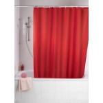 Rote Textil-Duschvorhänge aus Textil 200x240 