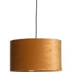 Textil Moderne hanglamp geel met goud 40 cm - Rosalina Modern E27 Innenbeleuchtung