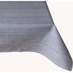 Graue Melierte eckige Tischdecken 145 cm aus Polyester 