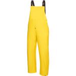 Gelbe Unifarbene Herrenhosenträger aus PU Übergrößen 