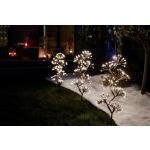 Tarrington House Gartenstecker Sets aus Metall LED beleuchtet 3-teilig 
