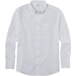 The Archive Shirt Hemd, relaxed fit, Button-down, Weiß, L