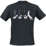 The Beatles Abbey Road Silhouette T-Shirt schwarz