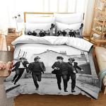 The Beatles Bettwäsche Sets & Bettwäsche Garnituren mit Reißverschluss aus Polyester maschinenwaschbar 135x200 für den für den Frühling 
