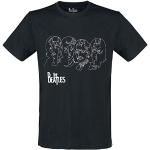 Schwarze The Beatles Nachhaltige Herrenbandshirts aus Baumwolle Größe XXL 