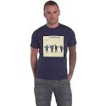 Marineblaue The Beatles Herrenbandshirts Größe XL 