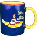 Reduzierte Marineblaue Motiv The Beatles Cappuccinotassen 300 ml mit Ländermotiv aus Keramik spülmaschinenfest 
