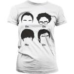 Weiße The Big Bang Theory T-Shirts für Damen Größe M 