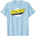 Blaue The Big Bang Theory Sheldon Cooper T-Shirts für Herren Größe S 