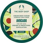 The Body Shop Naturkosmetik Körperpeelings 250 ml mit Avocado für Damen ohne Tierversuche 