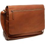 Braune The Chesterfield Brand Messenger Bags & Kuriertaschen aus Leder mit Laptopfach für Herren 