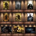 The Dark Souls 3 Spielposter, Ölgemälde, Wandkunst, Leinwandgemälde, Drucke, Schlafzimmer, Wohnzimmer, Zuhause, Schlafzimmer, Bar, Restaurant, Dekoration