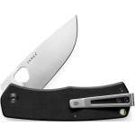 The James Brand The Folsom Black-Stainless G10 Straight