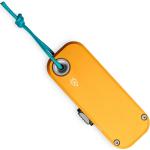 The James Brand The Palmer, Canary Aluminum, Turquoise KN121183-00 Utility Messer