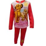 Pinke König der Löwen Simba Lange Kinderschlafanzüge für Mädchen Größe 98 
