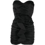 Reduzierte Schwarze Mini Schulterfreie Minikleider & kurze Kleider für Damen Größe XS für Partys 