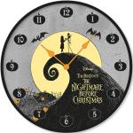 Nightmare Before Christmas Wanduhren mit Weihnachts-Motiv aus Kunststoff Weihnachten 