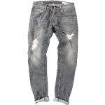 Reduzierte Graue Slim Fit Jeans aus Denim für Damen 