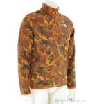 Reduzierte Orange The North Face Glacier Herrensweatshirts mit Reißverschluss aus Polyester Größe XL 
