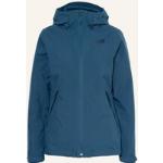 Reduzierte Blaue Wasserdichte Atmungsaktive Gesteppte The North Face Carto Triclimate Stehkragen 3 in 1 Jacken & Doppeljacken mit Reißverschluss für Damen Größe XS - versandkostenfrei 