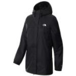 Schwarze Wasserdichte Atmungsaktive The North Face Antora Winterjacken mit Kapuze für Damen Größe XS für den für den Winter 