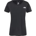 Schwarze The North Face Reaxion T-Shirts für Damen Größe S für den für den Sommer 
