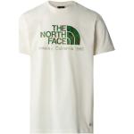 Reduzierte Weiße Langärmelige The North Face Berkeley T-Shirts aus Baumwolle für Herren Größe M 