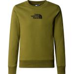 Reduzierte Olivgrüne The North Face Drew Peak Kindersweatshirts aus Baumwolle für Jungen 