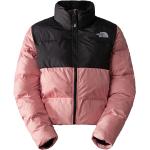 Reduzierte Pinke The North Face Saikuru Mini Kurzjacken & Cropped-Jackets aus Kunstfaser Cropped für Damen Größe L 