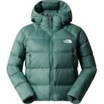 Reduzierte Grüne Sportliche The North Face Hyalite Daunenjacken mit Kapuze für Damen Größe L für den für den Winter 
