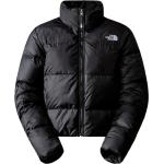 Schwarze The North Face Saikuru Mini Winterjacken aus Polyester Cropped für Damen Größe S für den für den Winter 