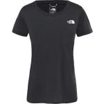 Schwarze The North Face Reaxion T-Shirts für Damen Größe S 