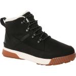 Reduzierte Schwarze The North Face High Top Sneaker & Sneaker Boots aus Leder Gefüttert für Damen Größe 37,5 für den für den Winter 