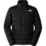 Schwarze Streetwear Wasserdichte The North Face Aconcagua Daunenjacken mit Reißverschluss für Herren Größe XL für den für den Herbst 