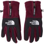 Reduzierte Pinke The North Face Denali Touchscreen-Handschuhe aus Polyester für Herren Größe L 